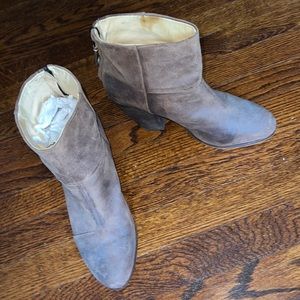 🤎Rag & Bone🤎 EUC gorgeous Newbury brown suede booties. Worn once! Size 40/10.